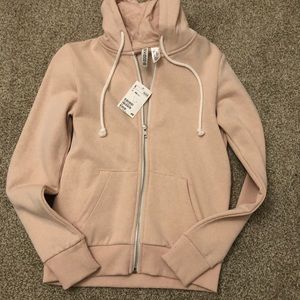 Salmon pink hoodie